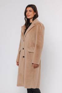 Rino and Pelle - Saami Single Breasted Coat - Sand