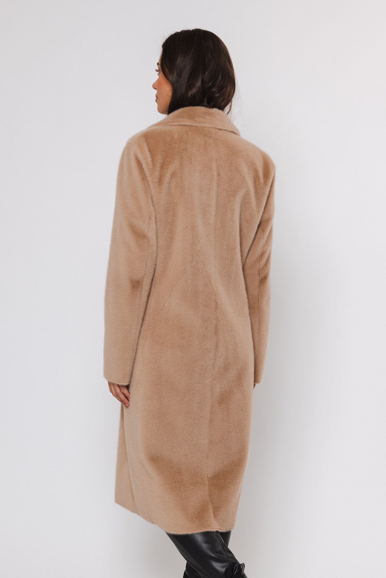 Rino and Pelle - Saami Single Breasted Coat - Sand