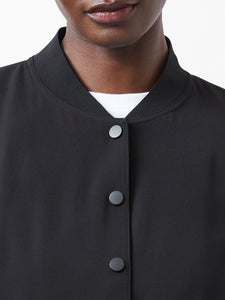 French Connection - Harrie Suiting Bomber Jacket - Black