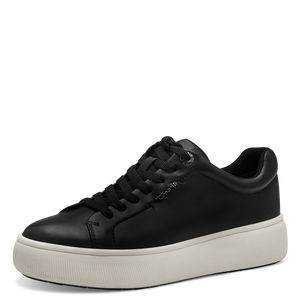 Tamarias - Leather Trainer - Black