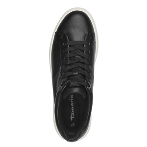 Tamarias - Leather Trainer - Black