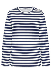 Alice Collins - April Striped Top - Navy & White