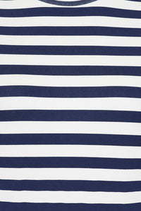 Alice Collins - April Striped Top - Navy & White