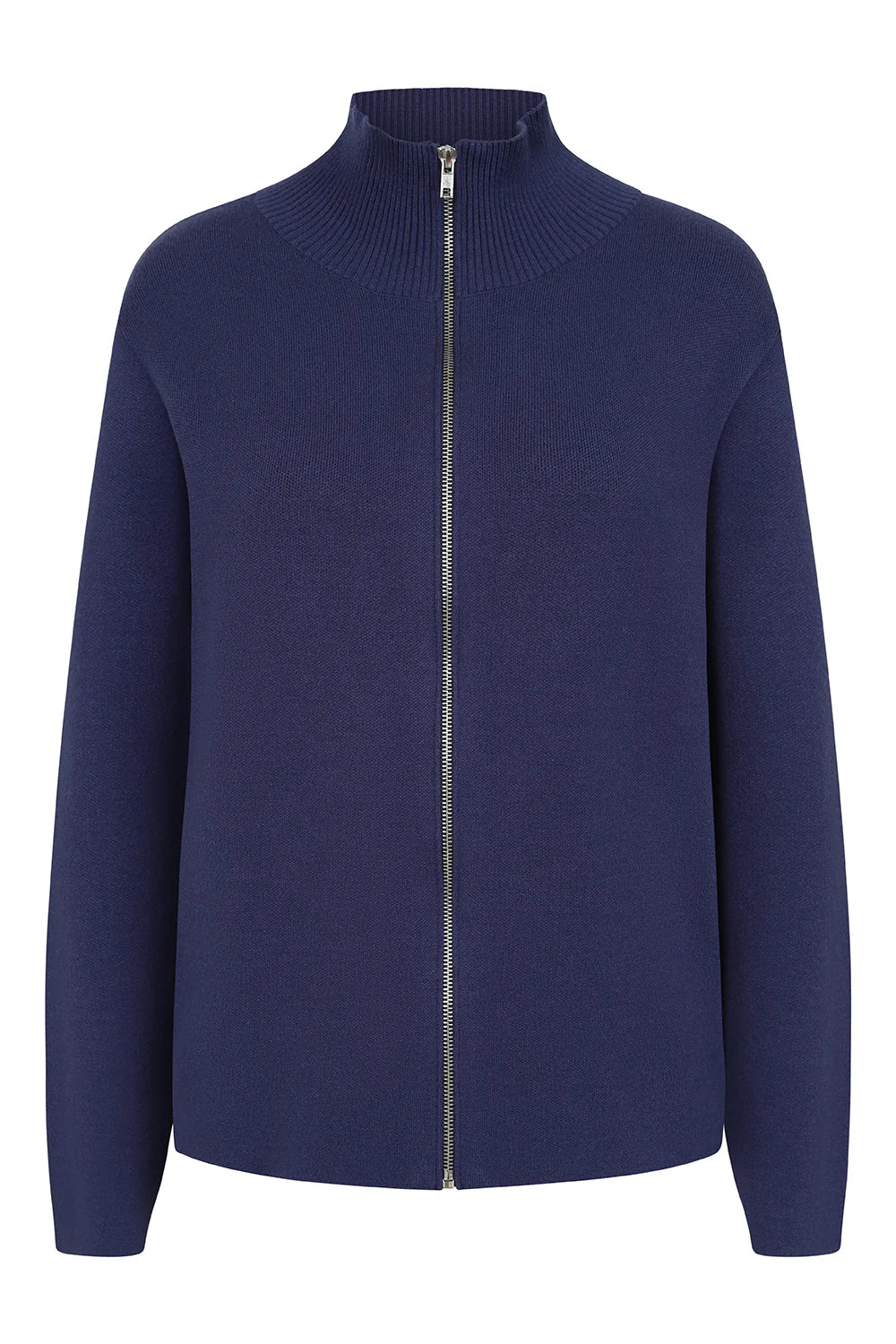 Alice Collins - Karlie Zip Cardigan - Navy