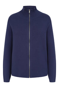 Alice Collins - Karlie Zip Cardigan - Navy