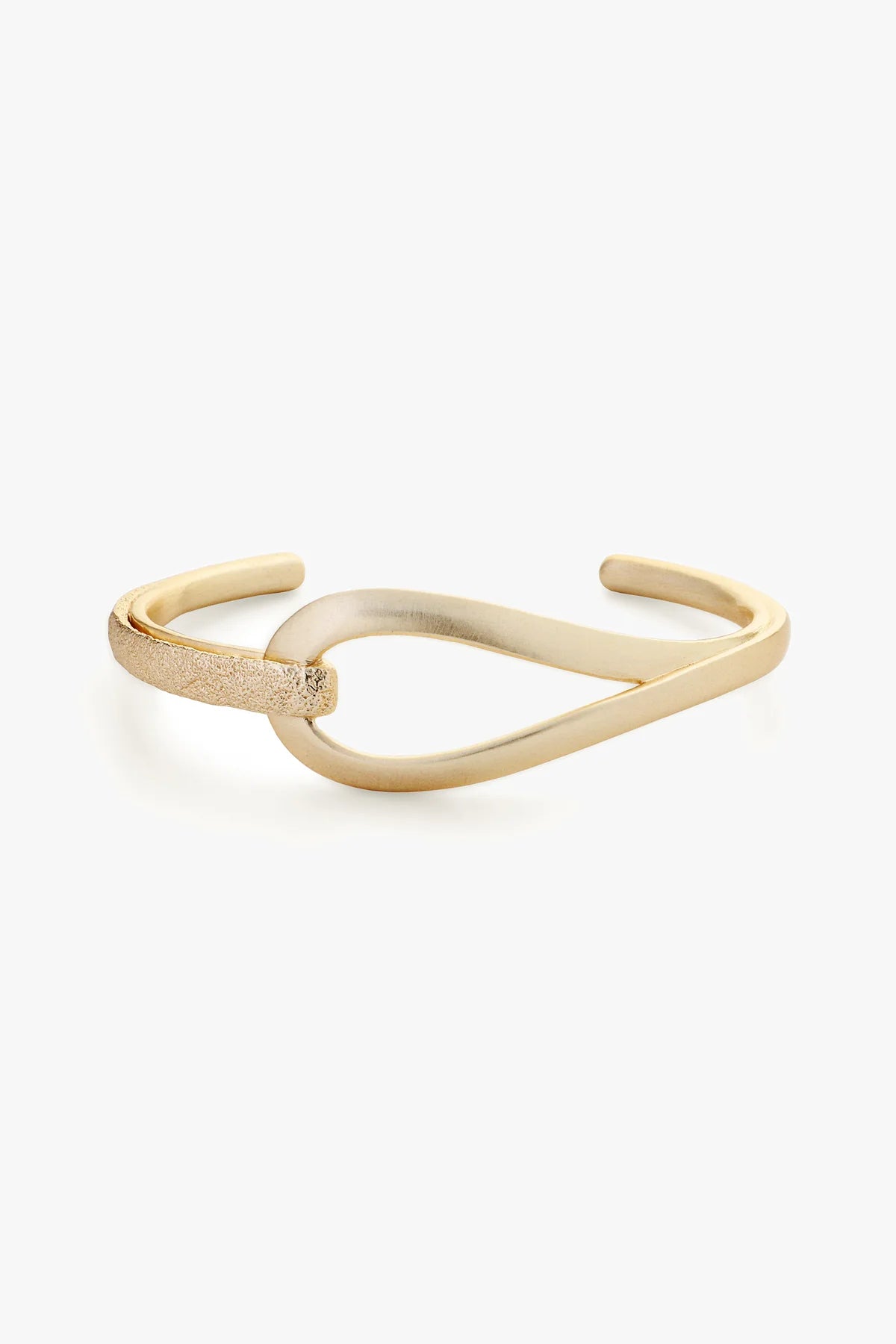 Tutti & Co - Echo Bangle - Gold