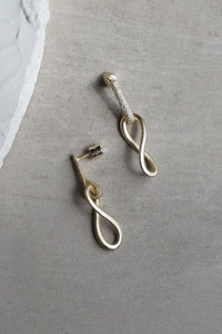 Tutti & Co - Echo Earrings - Gold