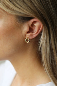 Tutti & Co - Palm Earrings - Gold