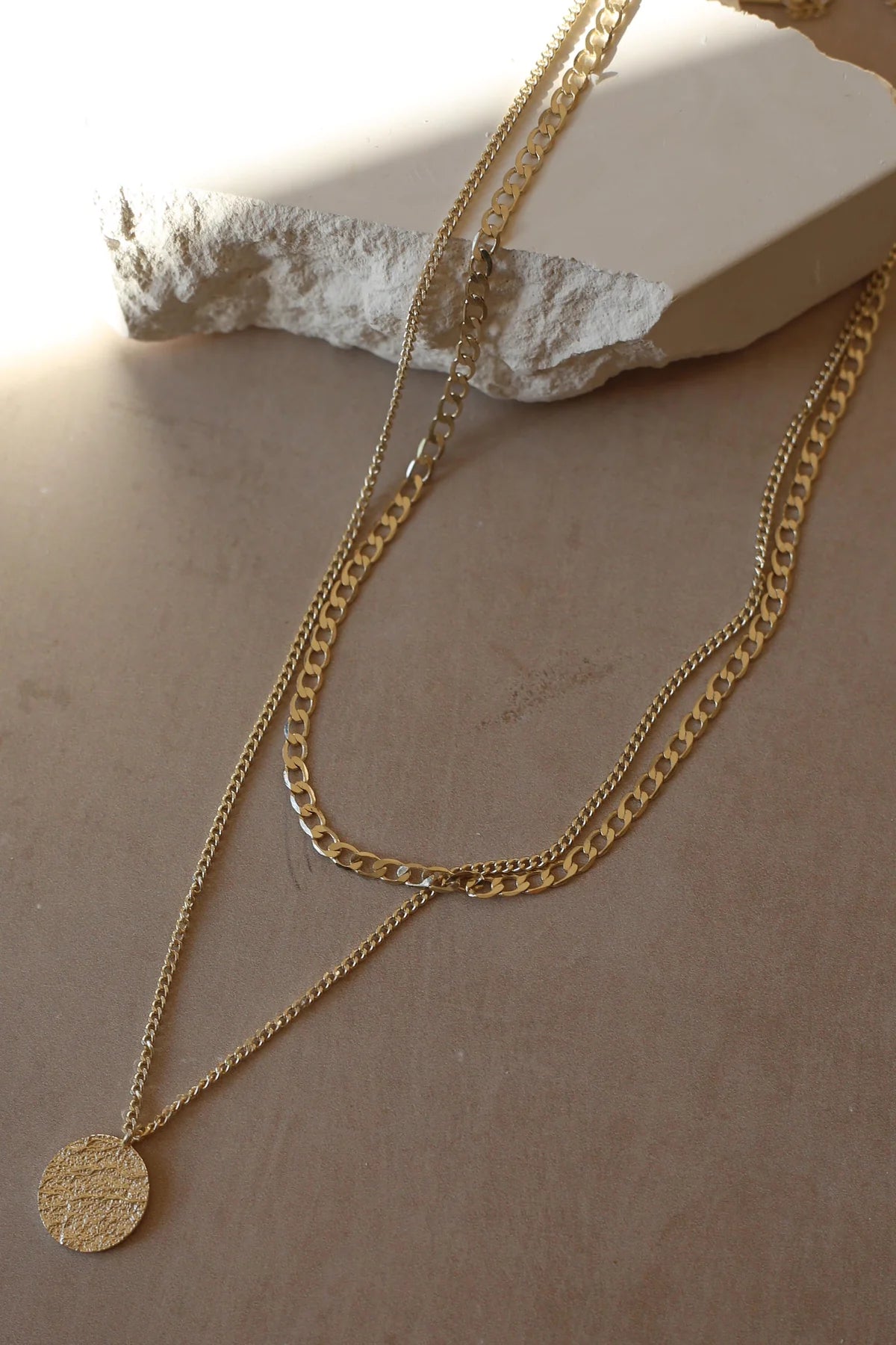 Tutti & Co - Shale Necklace - Gold