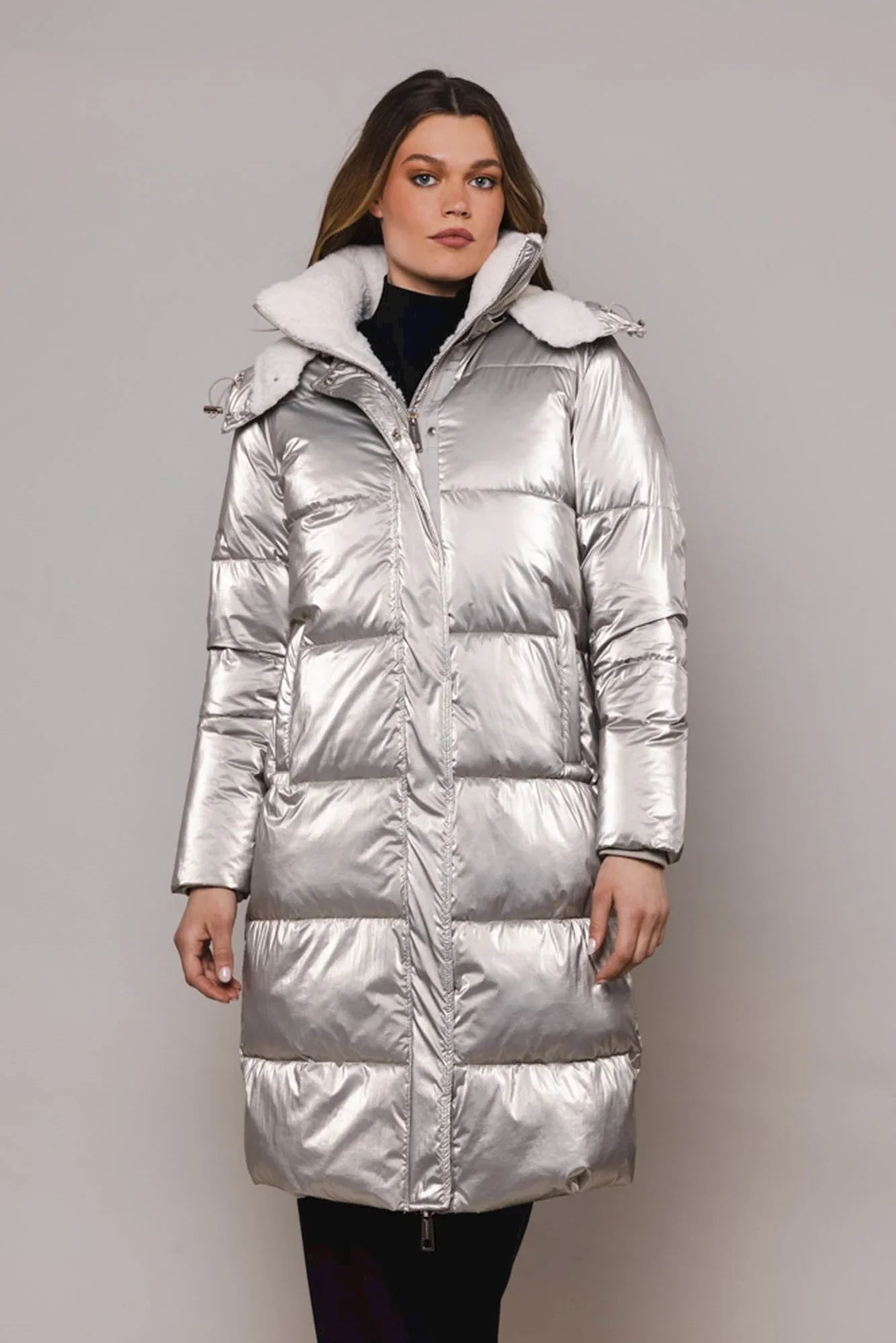 Rino & Pelle Jolijn Coat - Chrome