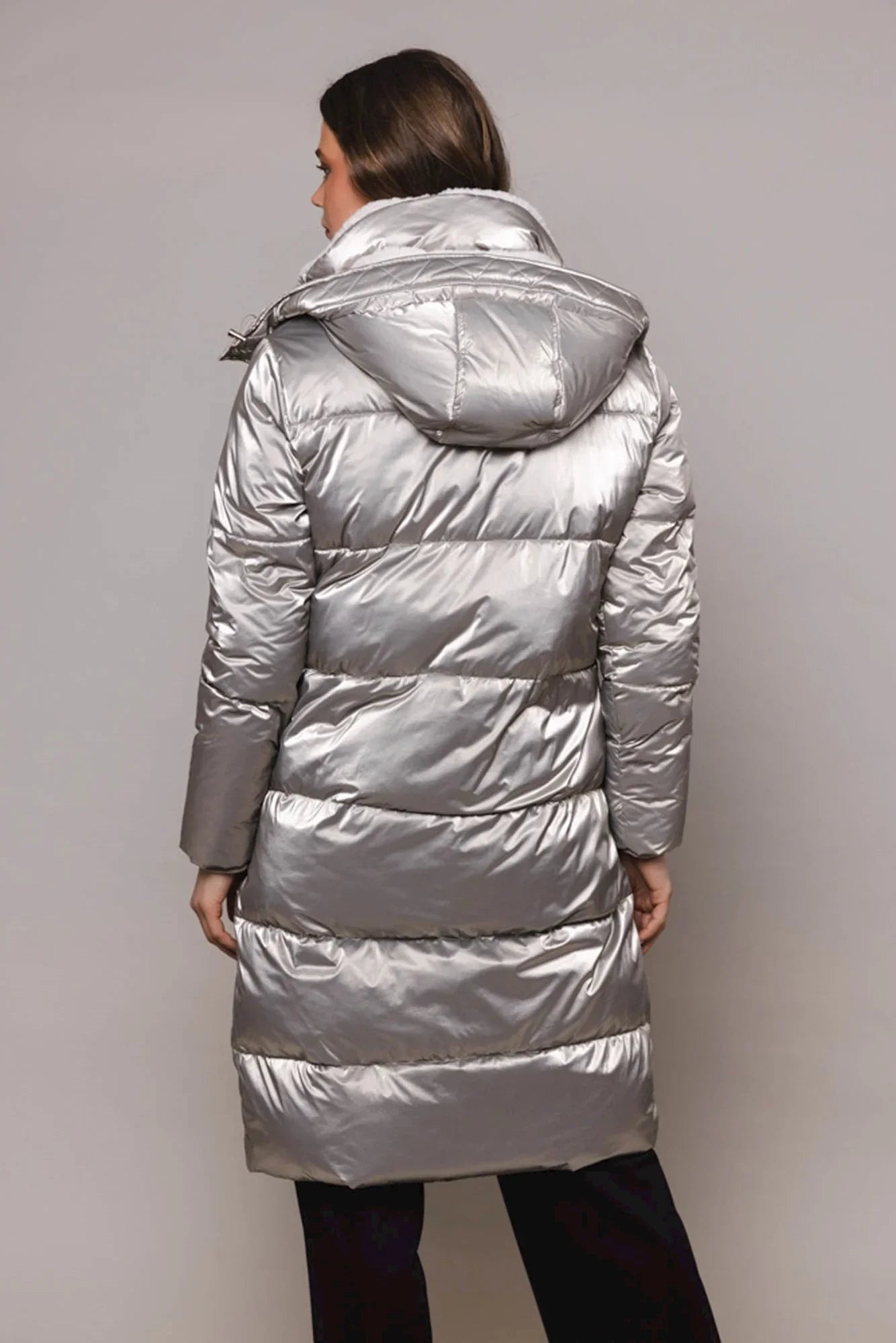 Silver on sale chrome jacket