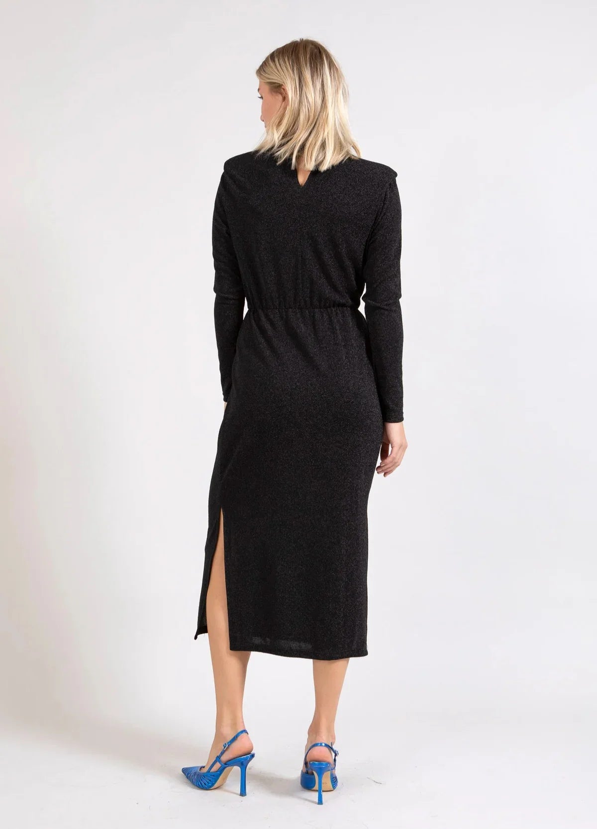 Coster Cophenhagen Shimmer Dress - Black