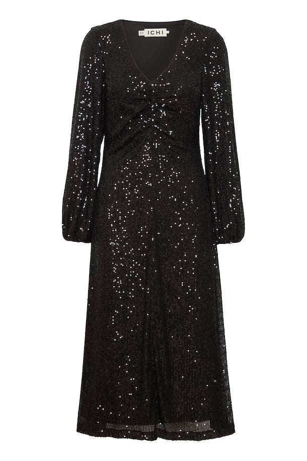 ICHI Ihfauci Dress - Black