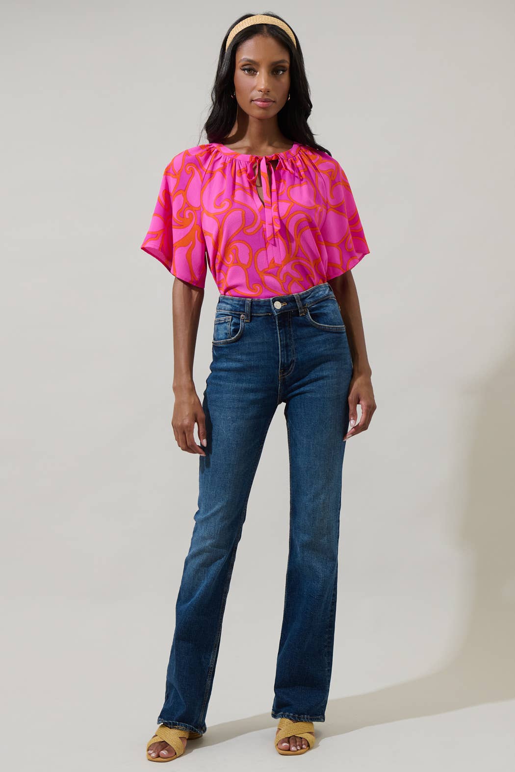SL - Inara Floral Roxette Blouse