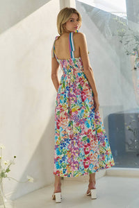 Oddi - Spring bloom Midi Dress