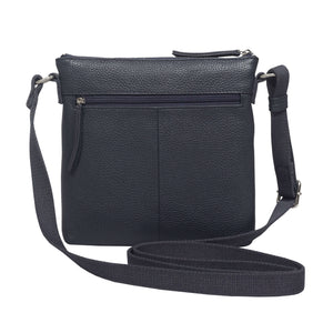 Assots London - Rue Leather Crossbody - Navy