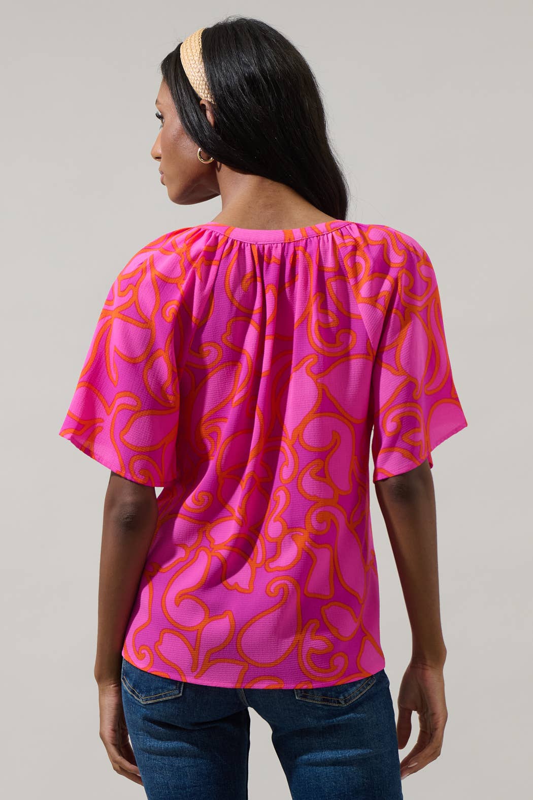 SL - Inara Floral Roxette Blouse
