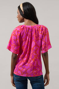 SL - Inara Floral Roxette Blouse