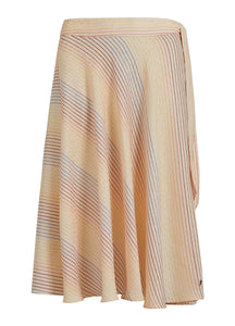 Coster Cophenhagen SKIRT W. RAINBOW STRIPE PRINT