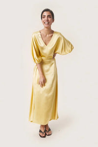 SLEVITA DRESS - Dusky Citron