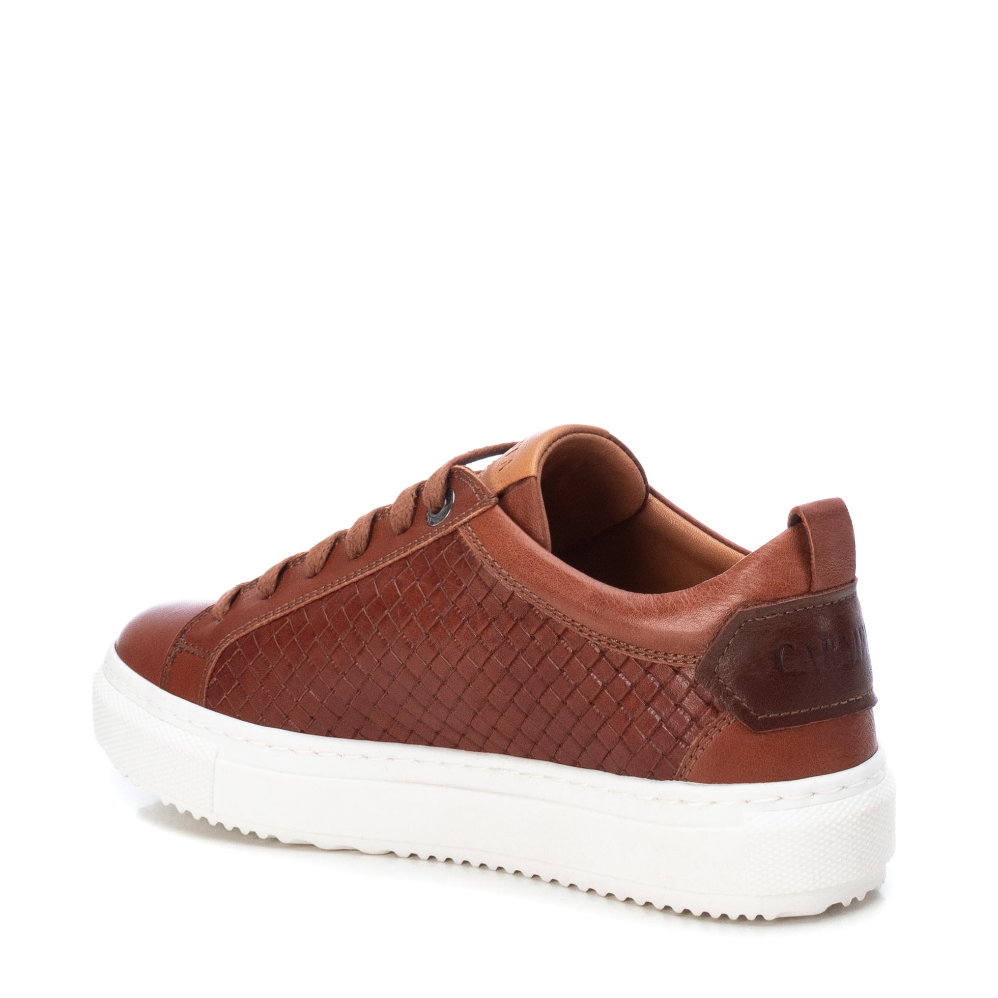 Carmela 160214 LEATHER TRAINER - Camel