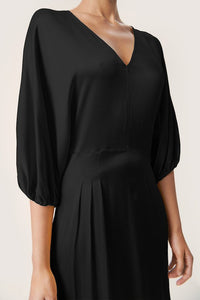 SLEVITA DRESS - Black