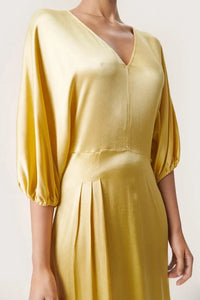 SLEVITA DRESS - Dusky Citron