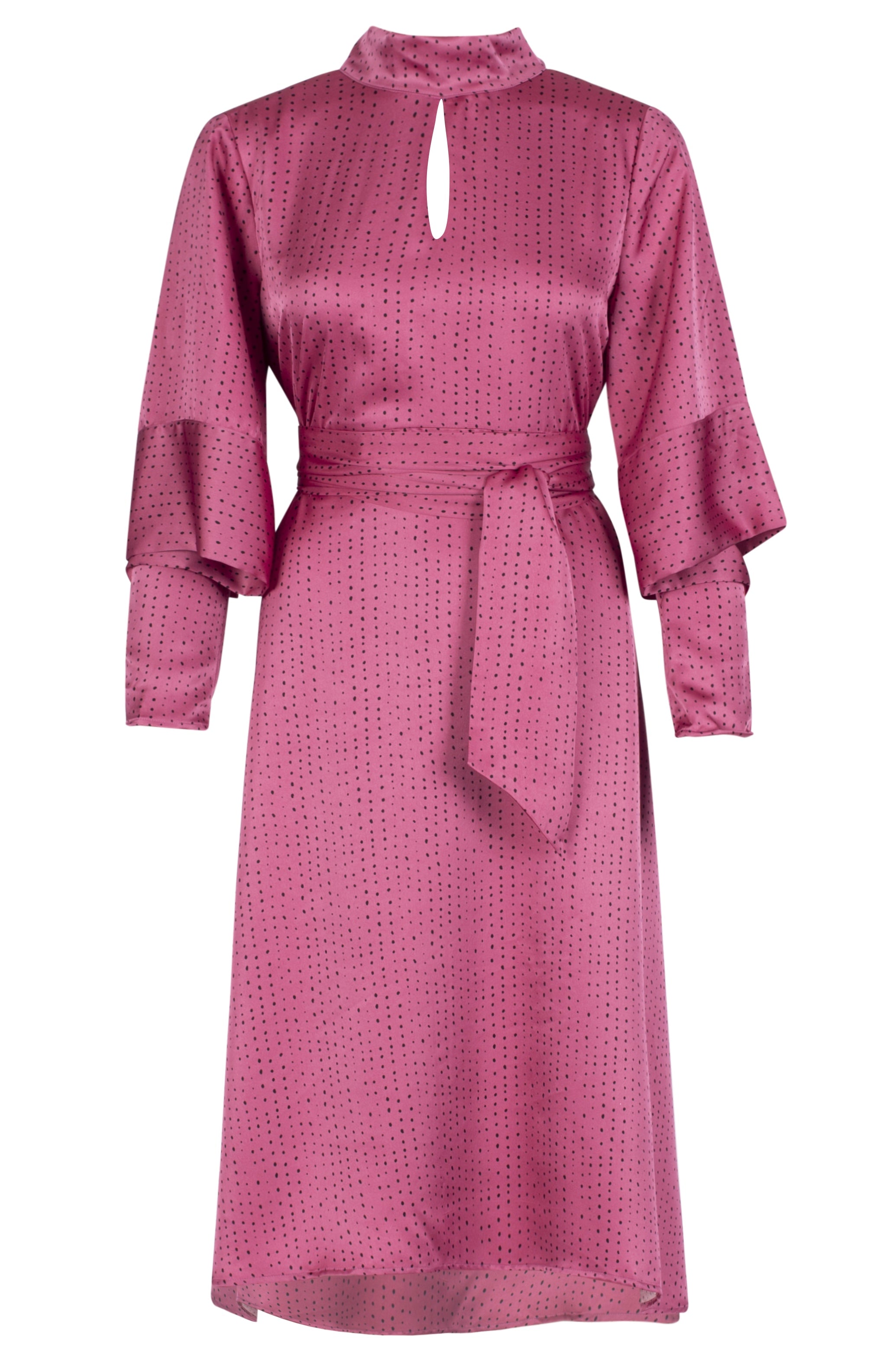 Anonyme STAINS DEA DRESS - Fuchsia